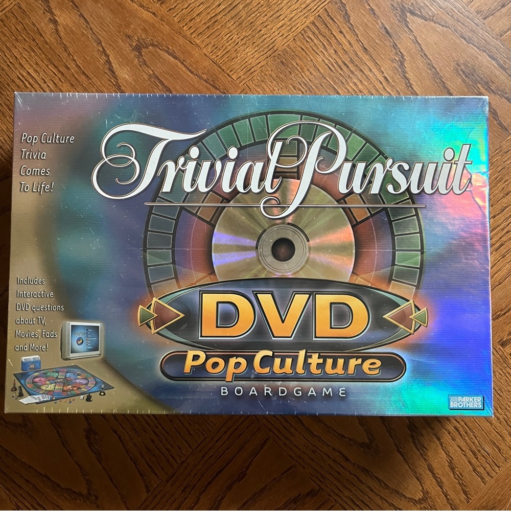 Brand new (sealed) Trivial Pursuit Pop Culture DVD Board Game